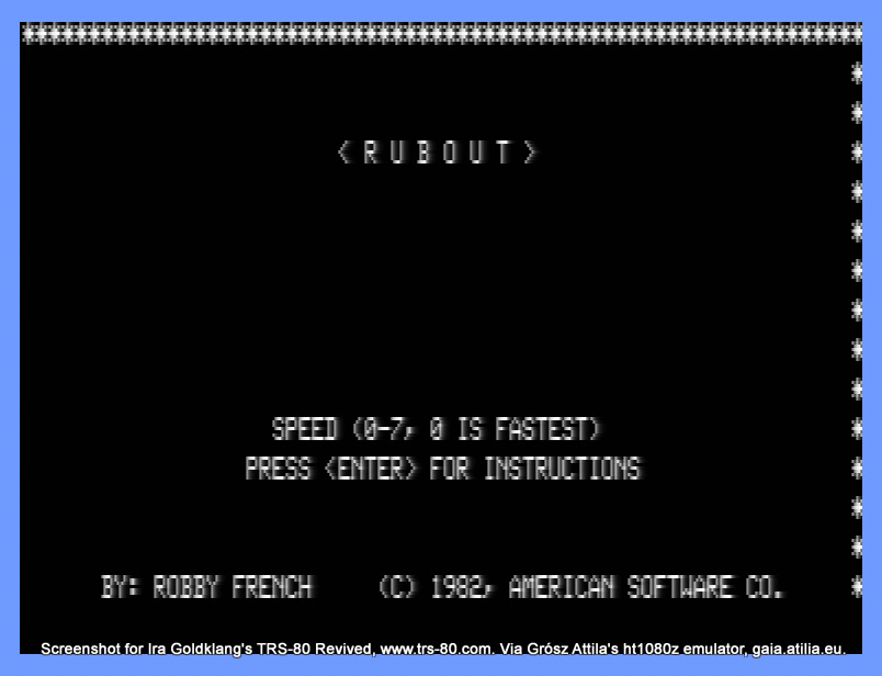 Screen shot